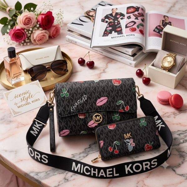 K2713 - DUO DE CROSSBODY CON CARTERA x "MICHAEL KORS" (1 DUO)