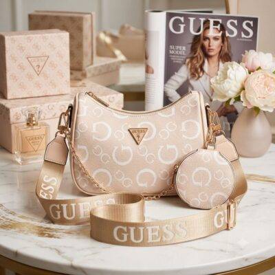 S917-669- CROSSBODY GUESS CON MONEDERO. (1 PZA)