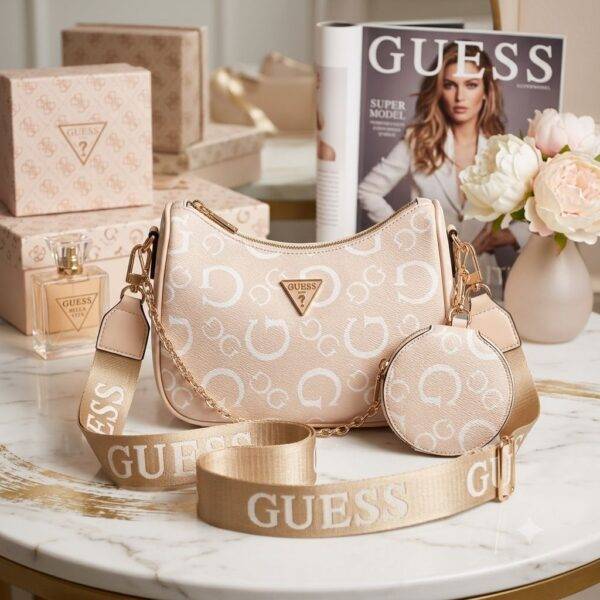 S917-669- CROSSBODY GUESS CON MONEDERO. (1 PZA)