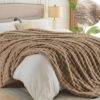 MT3073- FRAZADA KING SIZE TIPO PELO DE CONEJO. (1 PZA) 🐰