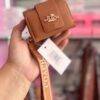 WXL-1087 - MINI MONEDERO x "COACH" POR TERCIA (3 PIEZAS)