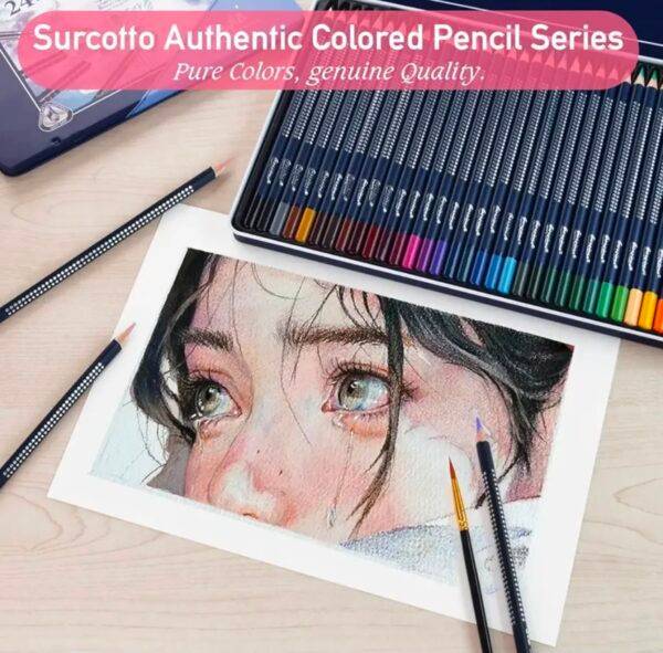 WhatsApp Image 2026-06-20 at 12.07.14 PM (4) E188 - KIT DE 24 LAPICES DE COLORES ACUARELABLES x "GIORGIONE" CON ESTUCHE METALICO (1 KIT)