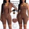 SEJ4173 - CONJUNTO DEPORTIVO DE 3 PIEZAS PARA DAMA (1 CONJUNTO)