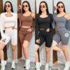 SEJ4173 - CONJUNTO DEPORTIVO DE 3 PIEZAS PARA DAMA (1 CONJUNTO)