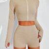 SEJ4173 - CONJUNTO DEPORTIVO DE 3 PIEZAS PARA DAMA (1 CONJUNTO)