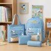 ZP830 - SET DE 4 PIEZAS DE MOCHILA x "SNOOPY" (1 SET)