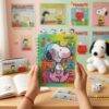 AF-320 - CUADERNO CON DISEÑO 3D x "SNOOPY" (1 PZA)