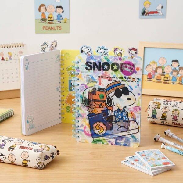 AF-320 - CUADERNO CON DISEÑO 3D x "SNOOPY" (1 PZA)