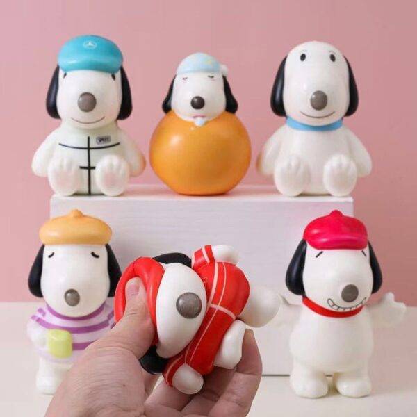 WJ2270 - SQUISHY x "SNOOPY" POR TERCIA (3 PIEZAS)