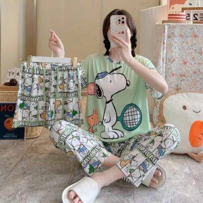ZZ2176 - PIJAMA x "SNOOPY" JUEGO DE 3 PIEZAS (1 JUEGO)