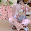 ZZ2176 - PIJAMA x "SNOOPY" JUEGO DE 3 PIEZAS (1 JUEGO)