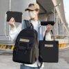 5513 - SET DE 4 PIEZAS DE MOCHILA x "BACKPACK" (1 SET)