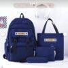 5513 - SET DE 4 PIEZAS DE MOCHILA x "BACKPACK" (1 SET)