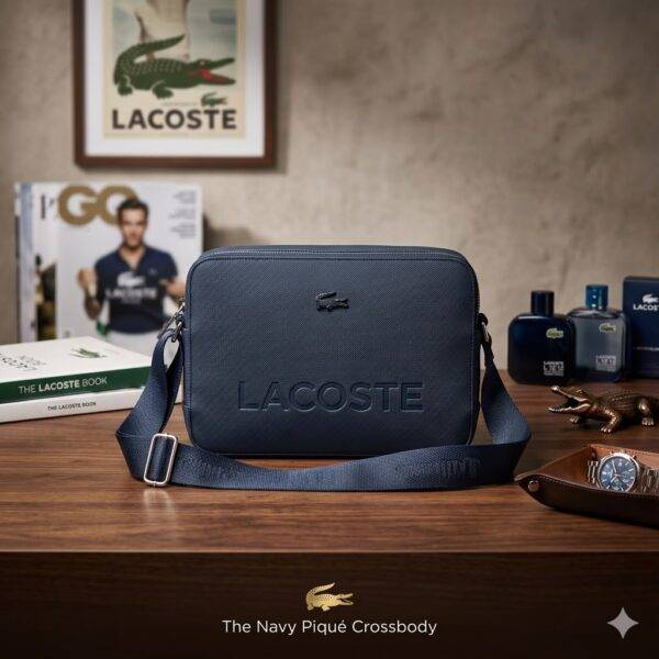 PL303 - BANDOLERA PARA CABALLERO x "LACOSTE" (1 PZA)