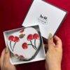 WXL-1063 - MONEDERO EN FORMA DE CORAZON x "COACH" CON CAJA (1 PZA)