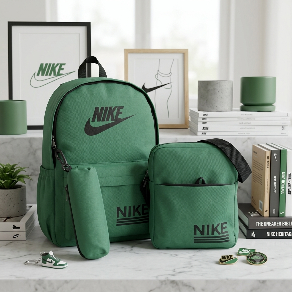 LU2002- TRIO DE MOCHILA x «NIKE». (1 TRIO)