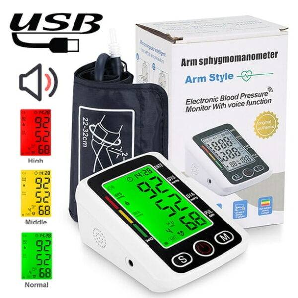 LU88630- MONITOR ELECTRONICO PARA MEDIR LA PRESIÓN ARTERIAL. (1 PZA)