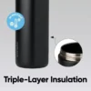 T-SGB30- TERMO x "OWALA" COLOR NEGRO 32 ONZ. (1 PZA)