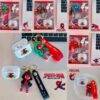 LU99394 - AUDIFONOS "TIPO AIRPODS" CON LLAVERO x "SPIDER-MAN" (1 PZA)