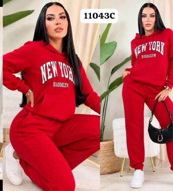 SET110430- CONJUNTO BOMY x "NEW YORK" PARA DAMA. (1 CONJUNTO)
