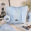A10- TOTE BAG x "ALO" CON MONEDERO. (1 PZA)
