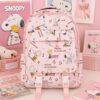BB1513- MOCHILA ESCOLAR x "SNOOPY". (1 PZA)