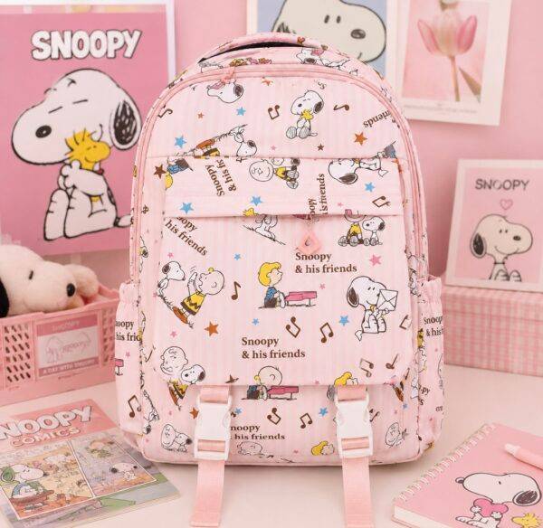 BB1513- MOCHILA ESCOLAR x "SNOOPY". (1 PZA)