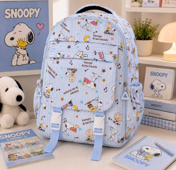 BB1513- MOCHILA ESCOLAR x "SNOOPY". (1 PZA)