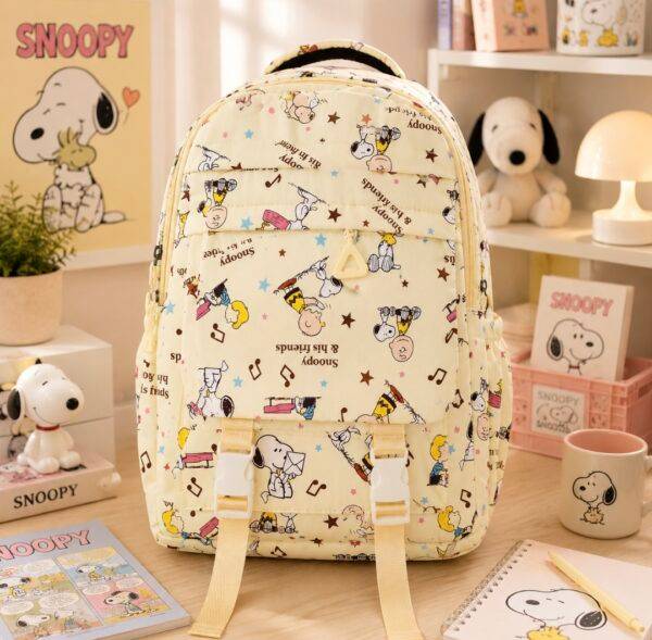 BB1513- MOCHILA ESCOLAR x "SNOOPY". (1 PZA)