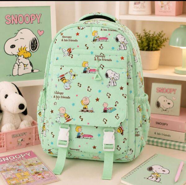 BB1513- MOCHILA ESCOLAR x "SNOOPY". (1 PZA)