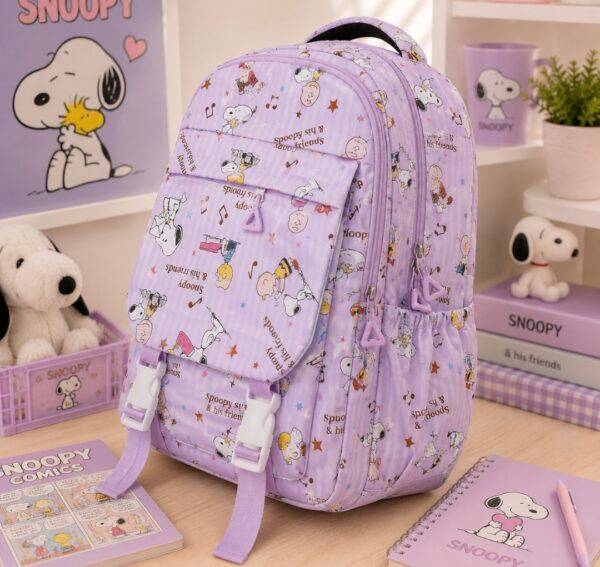 BB1513- MOCHILA ESCOLAR x "SNOOPY". (1 PZA)