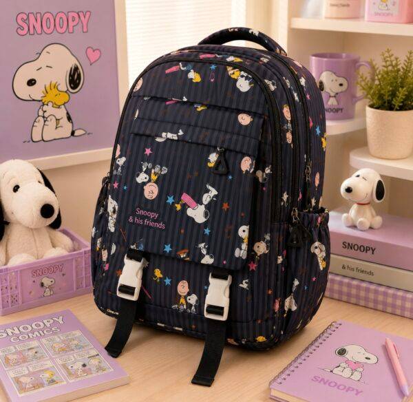 BB1513- MOCHILA ESCOLAR x "SNOOPY". (1 PZA)