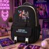 BB1525- MOCHILA ESCOLAR PREMIUM x "DEMON HUNTERS". (1 PZA)