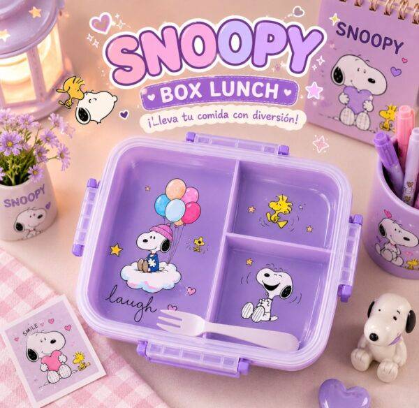 5458- BOX LUNCH x "SNOOPY". (1 PZA)