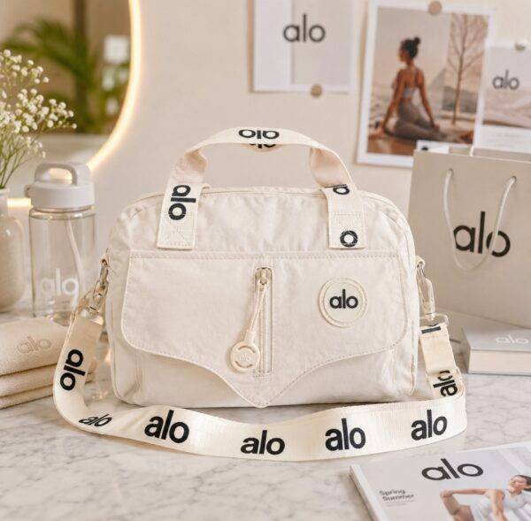 BK1-268- MINI TOTE BAG x "ALO". (1 PZA)