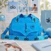 BK1-268- MINI TOTE BAG x "ALO". (1 PZA)