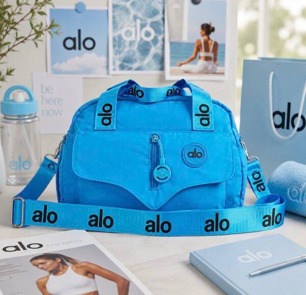 BK1-268- MINI TOTE BAG x "ALO". (1 PZA)