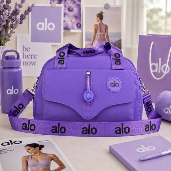 BK1-268- MINI TOTE BAG x "ALO". (1 PZA)