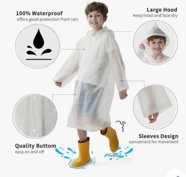 569001 - IMPERMEABLE "KIDS" "EVA RAINCOAT" POR TERCIA (3 PIEZAS)