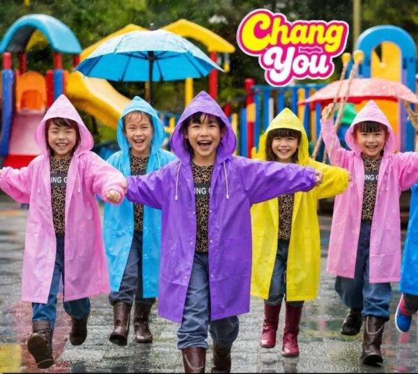 569001 - IMPERMEABLE "KIDS" "EVA RAINCOAT" POR TERCIA (3 PIEZAS)