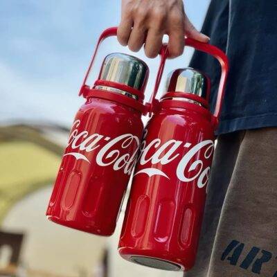 VA3042 - TERMO CON AGARRADERA x "COCA-COLA" (1 PZA)
