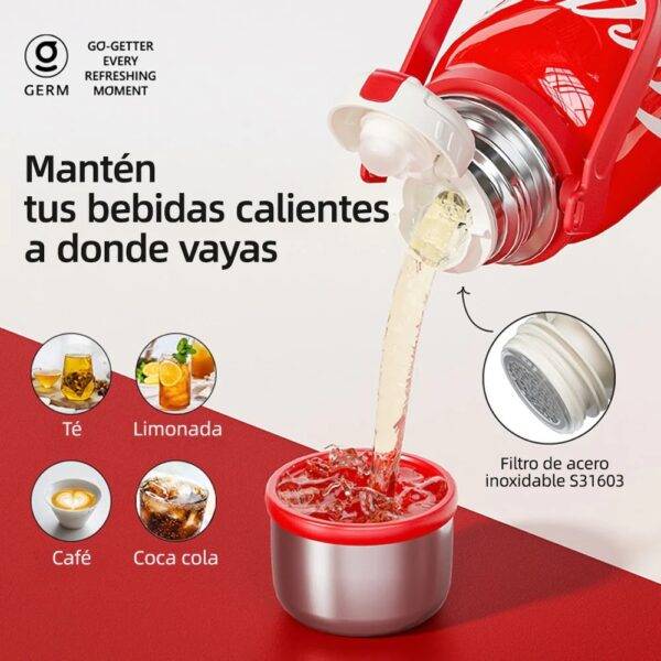 VA3042 - TERMO CON AGARRADERA x "COCA-COLA" (1 PZA)