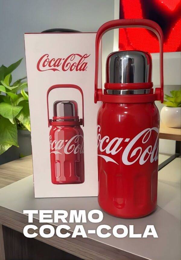 VA3042 - TERMO CON AGARRADERA x "COCA-COLA" (1 PZA)