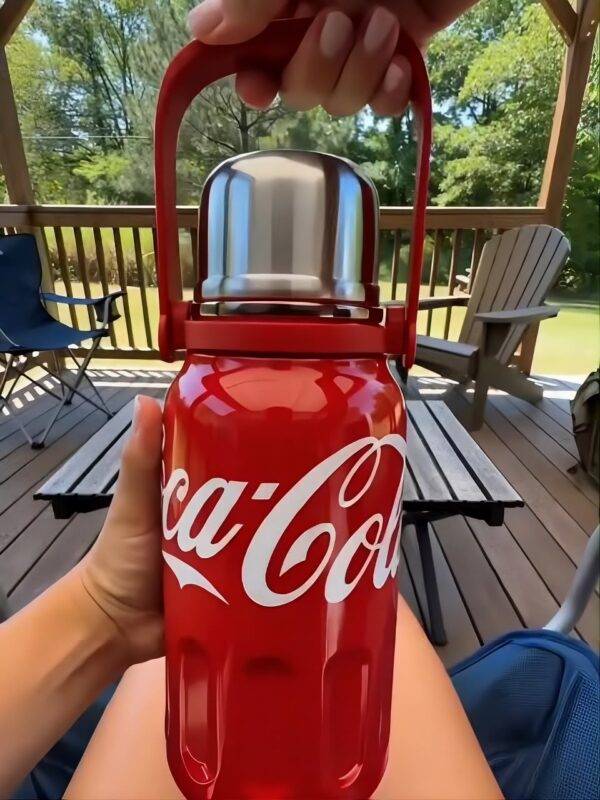 VA3042 - TERMO CON AGARRADERA x "COCA-COLA" (1 PZA)