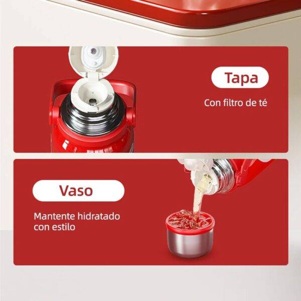 VA3042 - TERMO CON AGARRADERA x "COCA-COLA" (1 PZA)