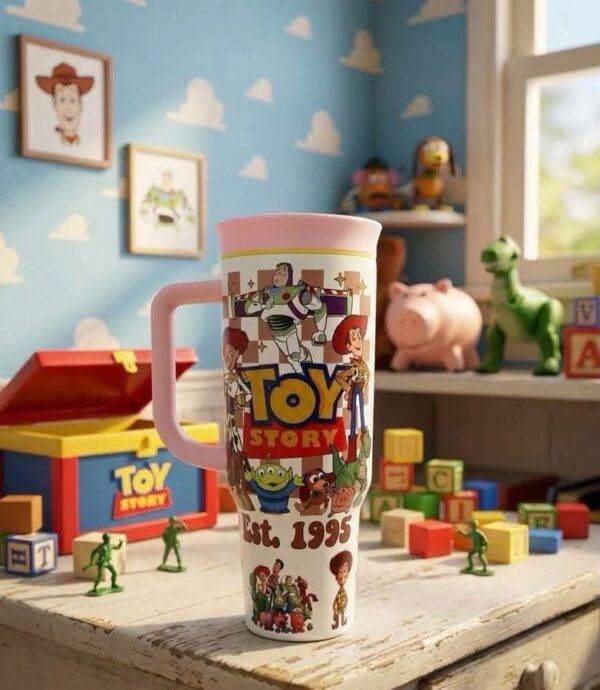 LU99399 - TERMO CON AGARRADERA x "TOY STORY y SPIDER-MAN" (1 PZA)
