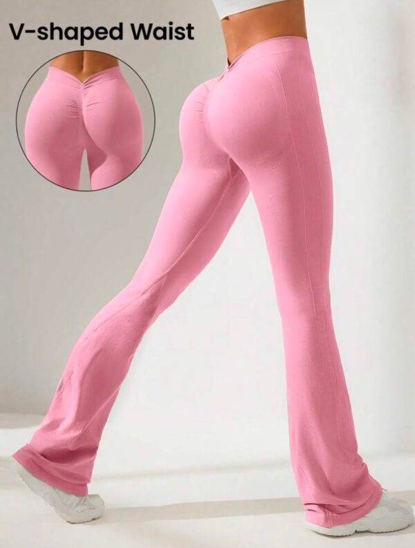 88200 - LEGGING ACAMPANADO Y CON LEVANTA GLUTEOS PARA DAMA POR DOCENA (12 PIEZAS)