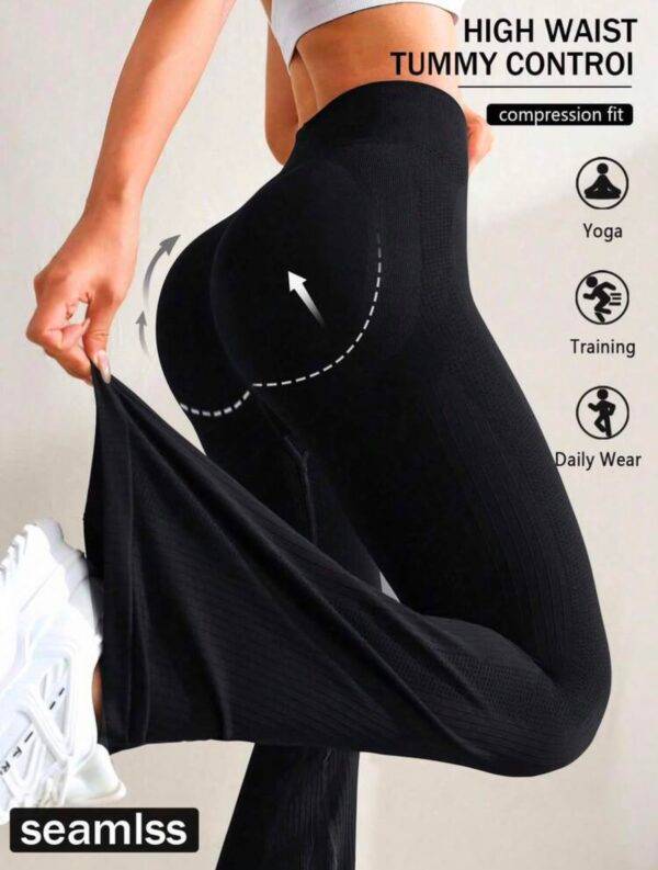 88200 - LEGGING ACAMPANADO Y CON LEVANTA GLUTEOS PARA DAMA POR DOCENA (12 PIEZAS)