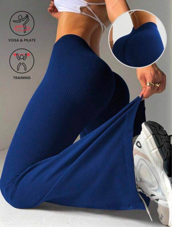 88200 - LEGGING ACAMPANADO Y CON LEVANTA GLUTEOS PARA DAMA POR DOCENA (12 PIEZAS)
