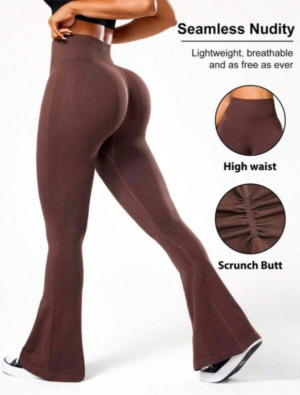 88200 - LEGGING ACAMPANADO Y CON LEVANTA GLUTEOS PARA DAMA POR DOCENA (12 PIEZAS)